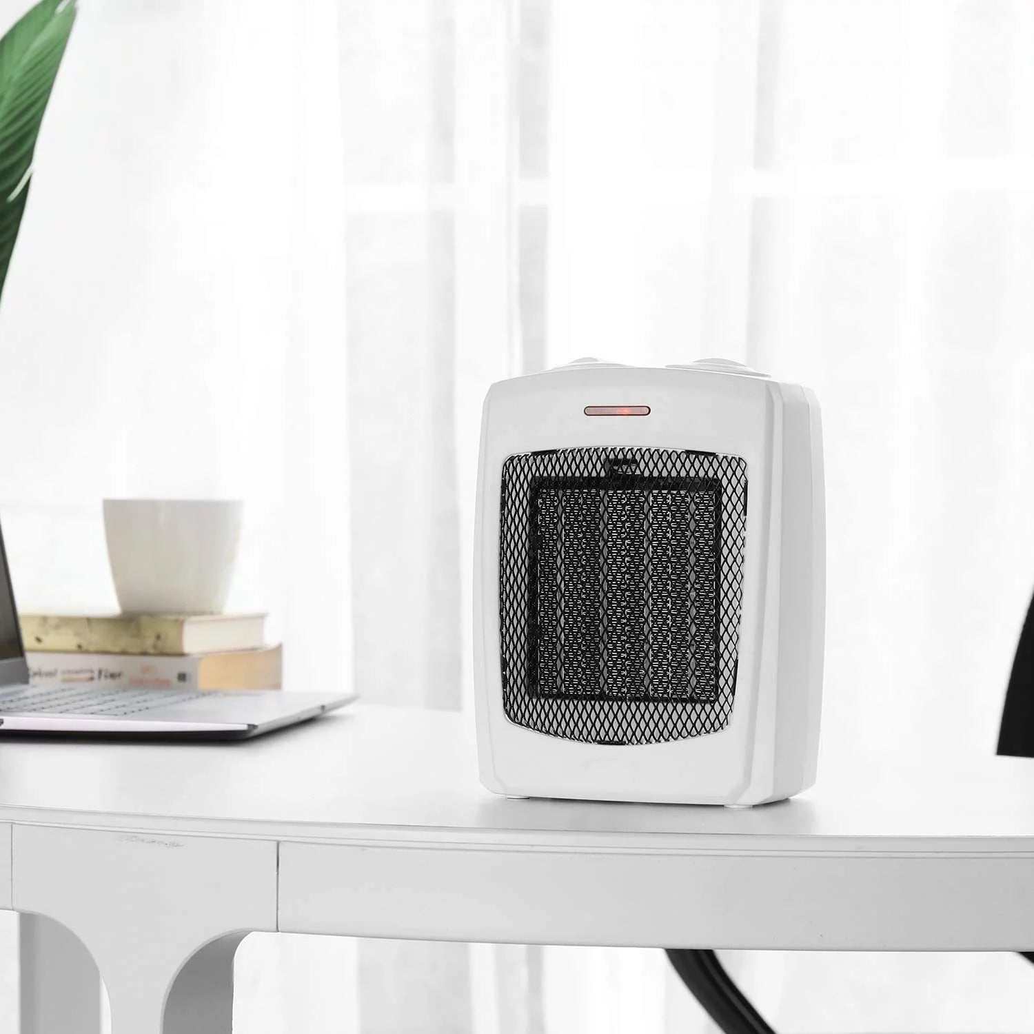 Ceramic Space Heater with Thermostat for Home and Office R268265