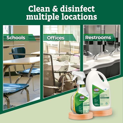 EcoClean Disinfecting Cleaner Spray Bottle, 32 oz J2870