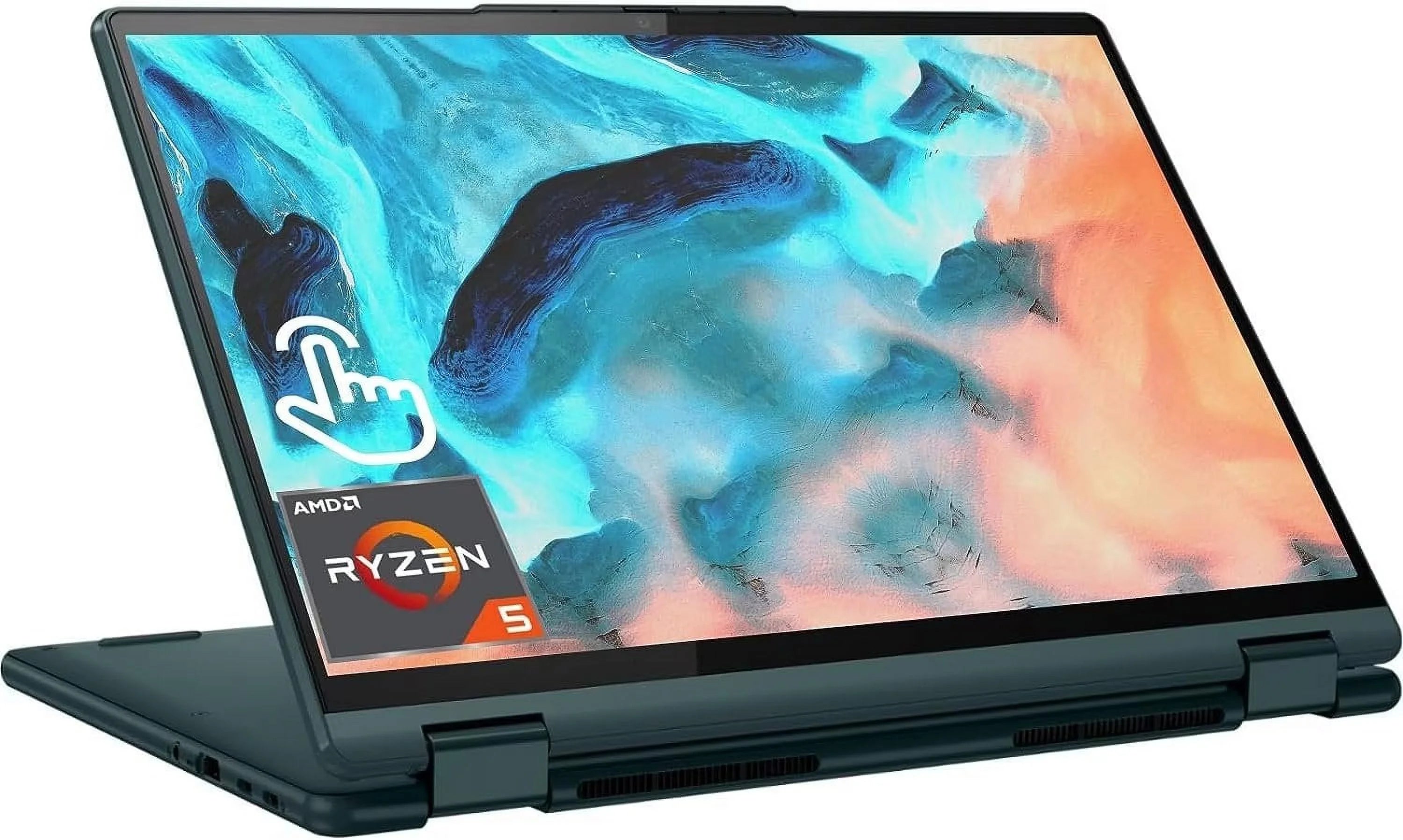 Lenovo Laptop Yoga 6 2-in-1 Touchscreen Laptops for Business Students-13.3" WUXGA Laptop Computers-8GB RAM 1TB SSD-AMD Ryzen 5 7530U(Beat Intel i7-1165G7)-WiFi 6 Windows 11 Home