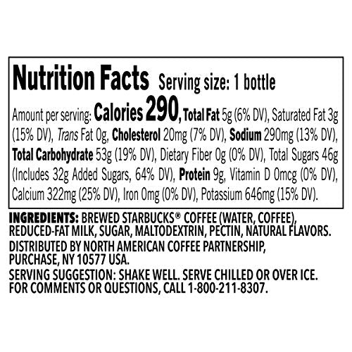 Frappuccino Coffee Drink, 13.7 fl oz Bottles (12 Pack) L62878