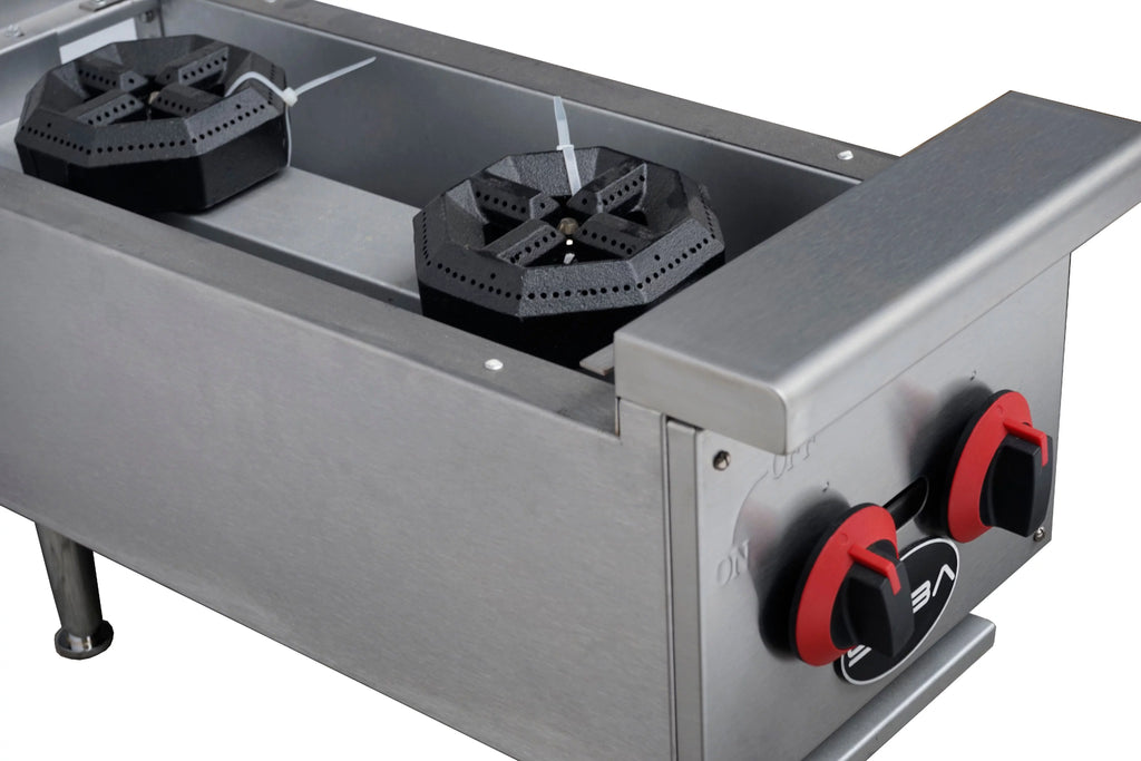 Heavy Duty Commercial 2 Burner Hot Plate X93445