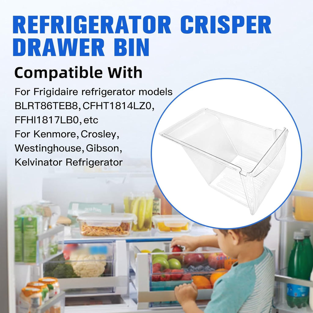 Fridge Crisper Drawer & Bin Replacement for Refrigerator X701