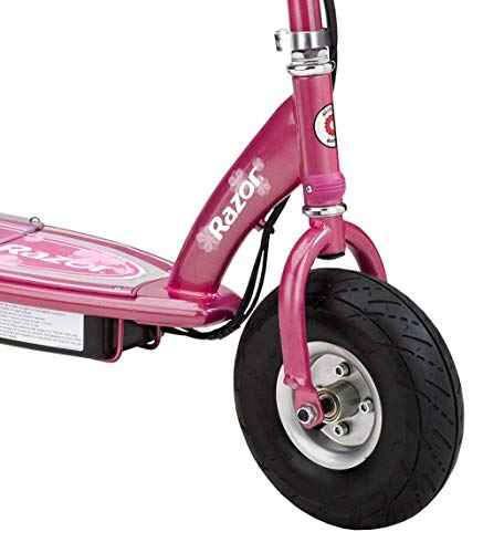 Electric Scooter for Kids Ages 13+ with Pneumatic Tires and Removable Seat O168656