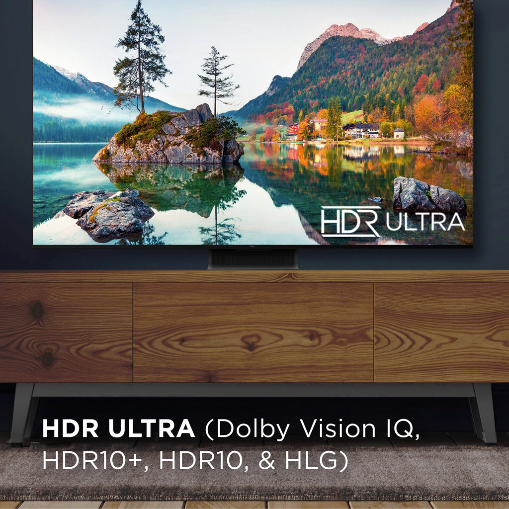 65" Class 4K Mini-LED QLED Smart TV with 120Hz, Dolby Vision HDR, and Google TV V87610