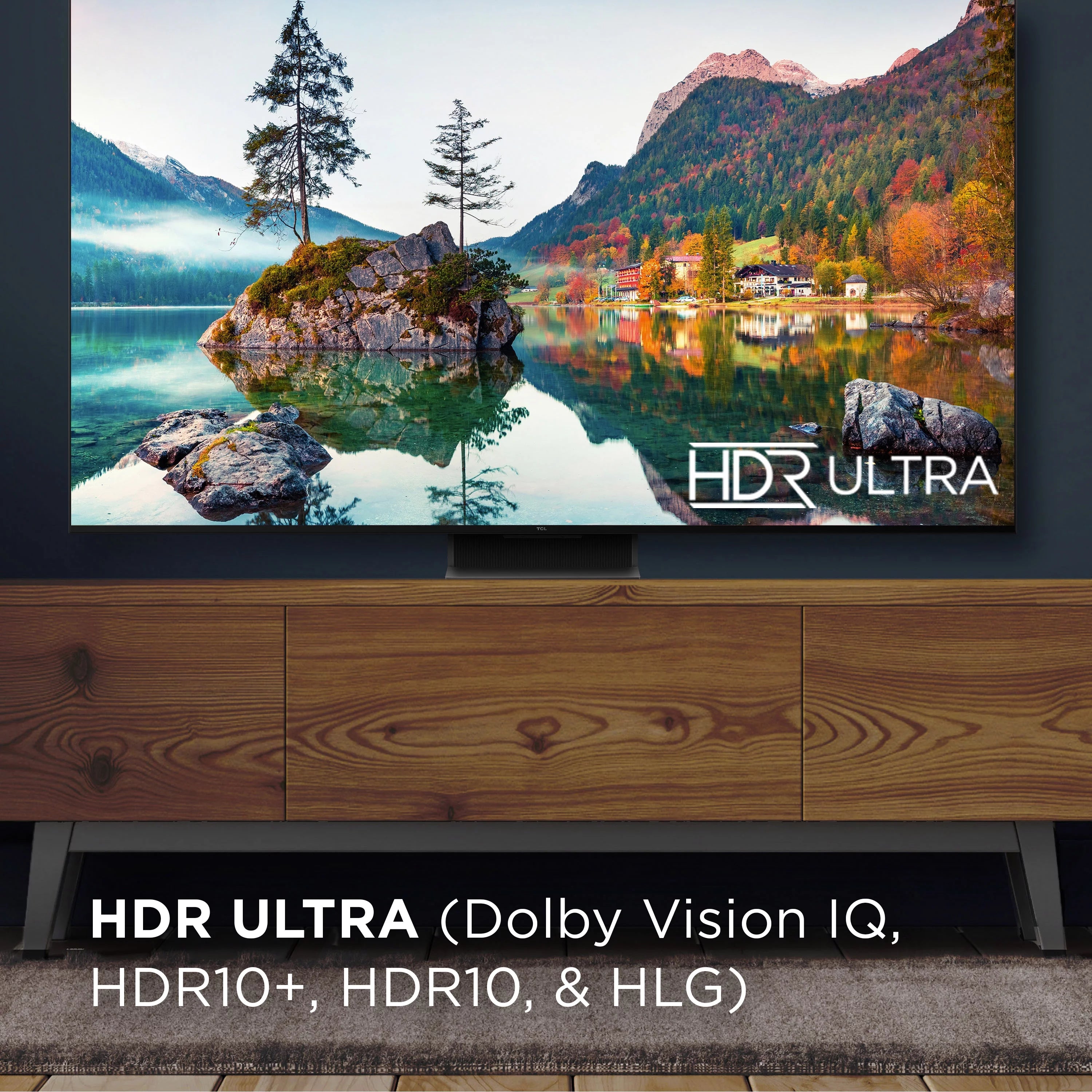 65" Class 4K Mini-LED QLED Smart TV with 120Hz, Dolby Vision HDR, and Google TV V87610