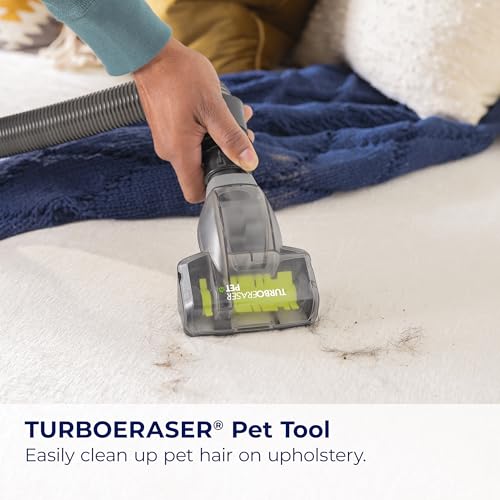 Upright Bagless Vacuum with Swivel Steering and Pet Hair Pick Up Q86273