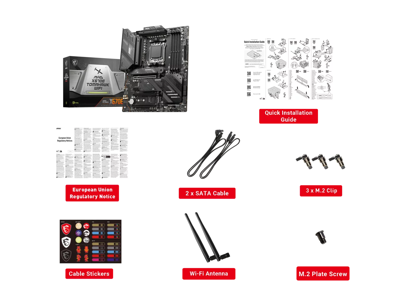 AM5 ATX Motherboard with Wi-Fi F5534