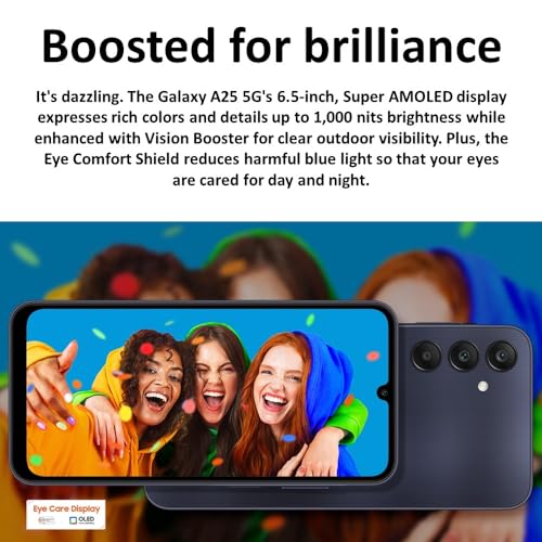 Galaxy A25 5G Dual SIM 128GB 6.5" 120Hz AMOLED 50MP Camera Unlocked (Renewed) Y70598