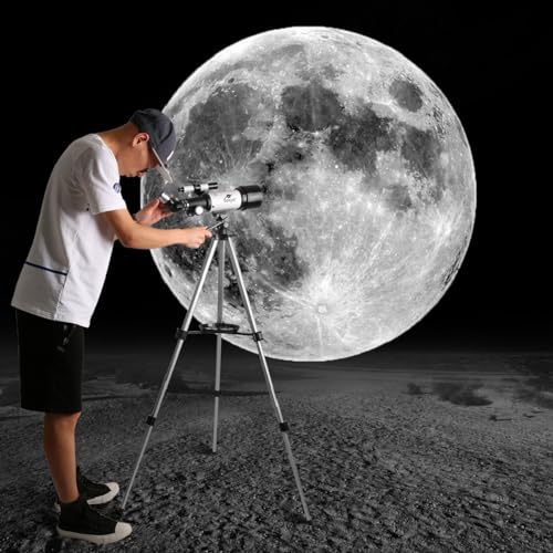 70mm Refracting Telescope for Kids Beginners with Carry Bag X472