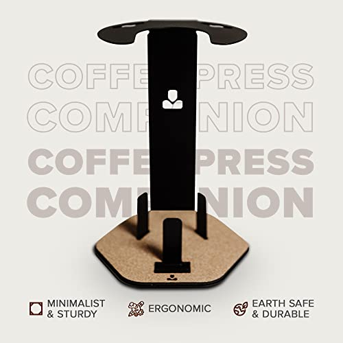 Coffee Maker Organizer Caddy Station with Steel and Cork B600