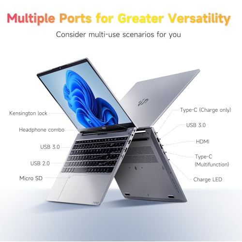15.6" IPS FHD Laptop, Intel 6 Core i3, 8GB RAM 256GB SSD, Backlit Keyboard, Fingerprint, Wi-Fi 6, Win 11 P765767