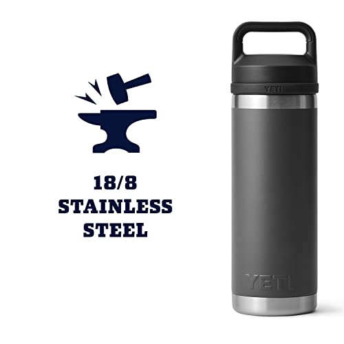 18 oz Vacuum Insulated Stainless Steel Bottle with Chug Cap E63440