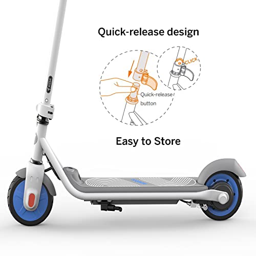 Electric Scooter for Kids Ages 6-14, Adjustable Handlebar, Up to 132 lbs N834