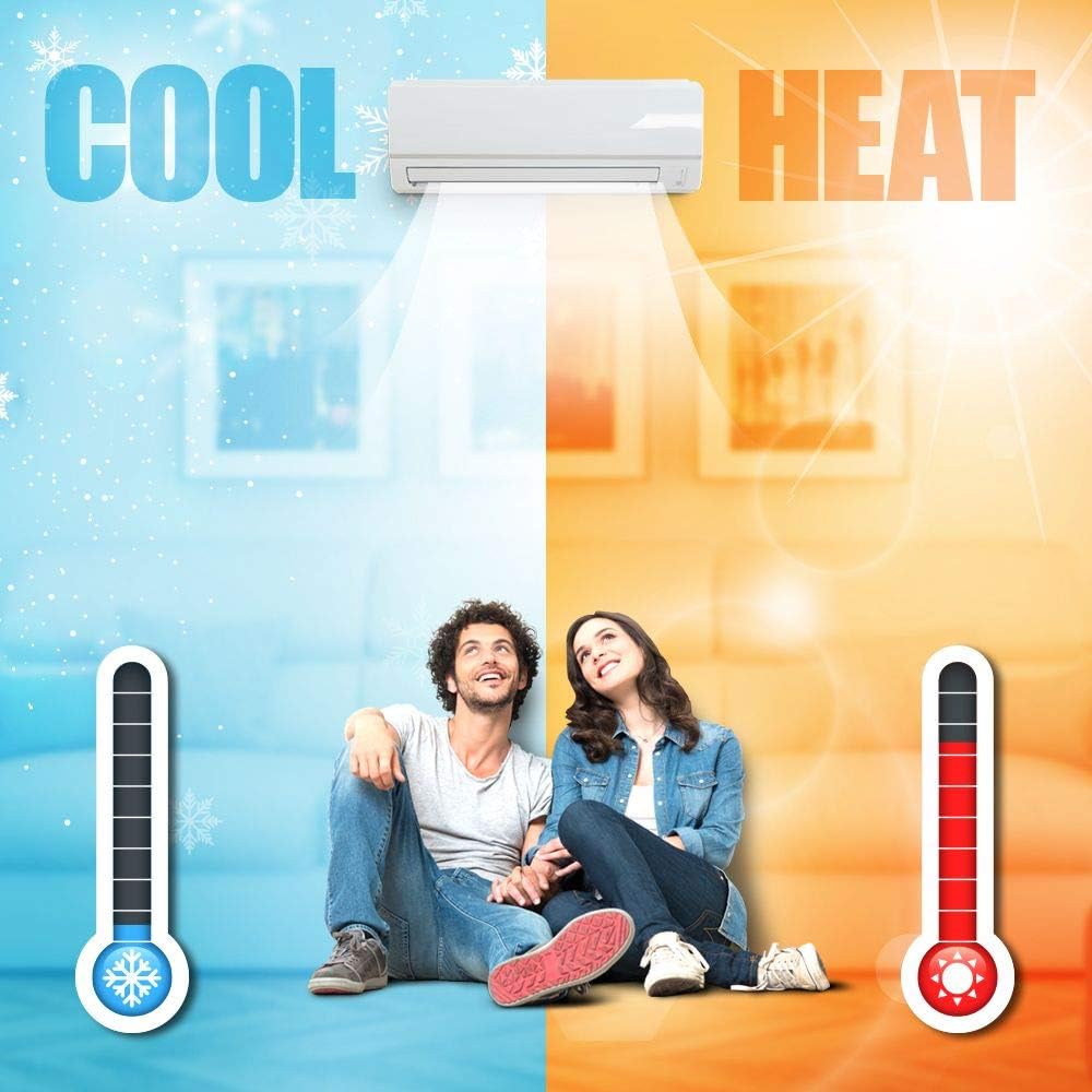 36,000 BTU Multi-Zone Wall Mount Mini Split Air Conditioner Heat Pump 208-230V C29899
