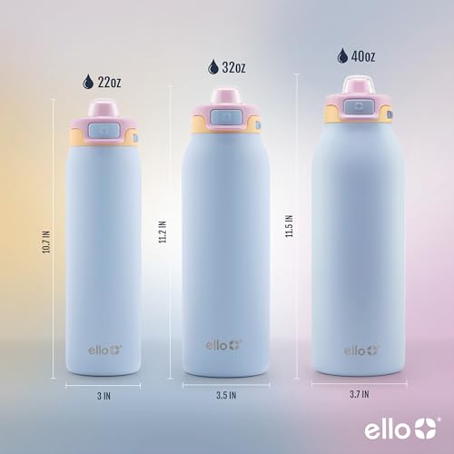 Stainless Steel Water Bottle with Leak Proof Lid, 22oz F571