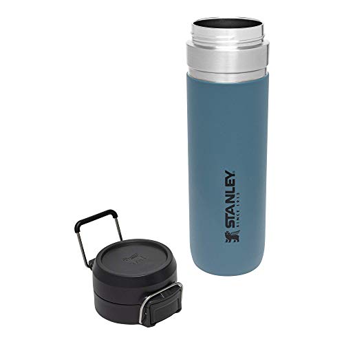 Insulated Stainless Steel Water Bottle 36 oz with Push Button Lid P799245