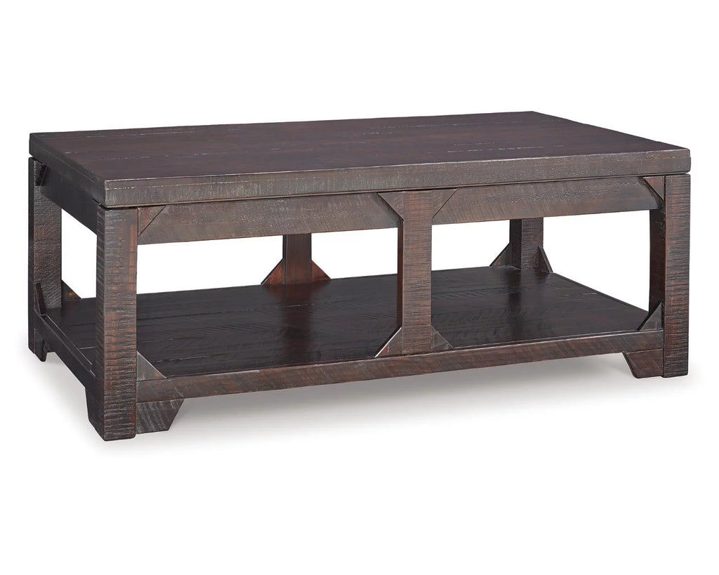 Rustic Brown Coffee Table with Lift Top X72288