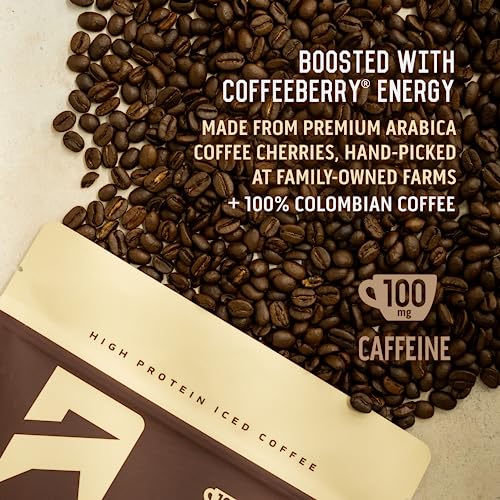 Iced Coffee Protein Powder with 20g Protein and 100mg Caffeine Z752046