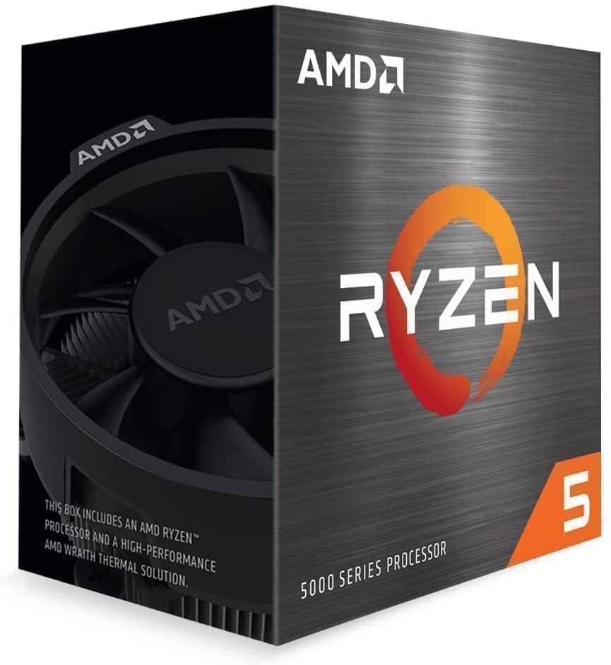 Ryzen 5 5500 6-Core 12-Thread Desktop Processor with Cooler A715819