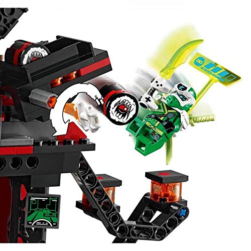 Ninja Temple Building Kit with 810 Pieces L9755