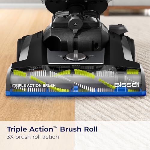 Upright Bagless Vacuum with Swivel Steering and Pet Hair Pick Up Q86273