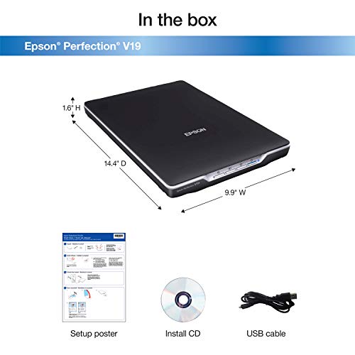 Color Photo and Document Flatbed Scanner with 4800 dpi Optical Resolution N2235