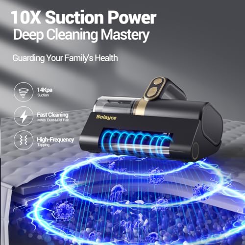 Mattress Vacuum Cleaner with HEPA Filter, 16Kpa Suction Q217569