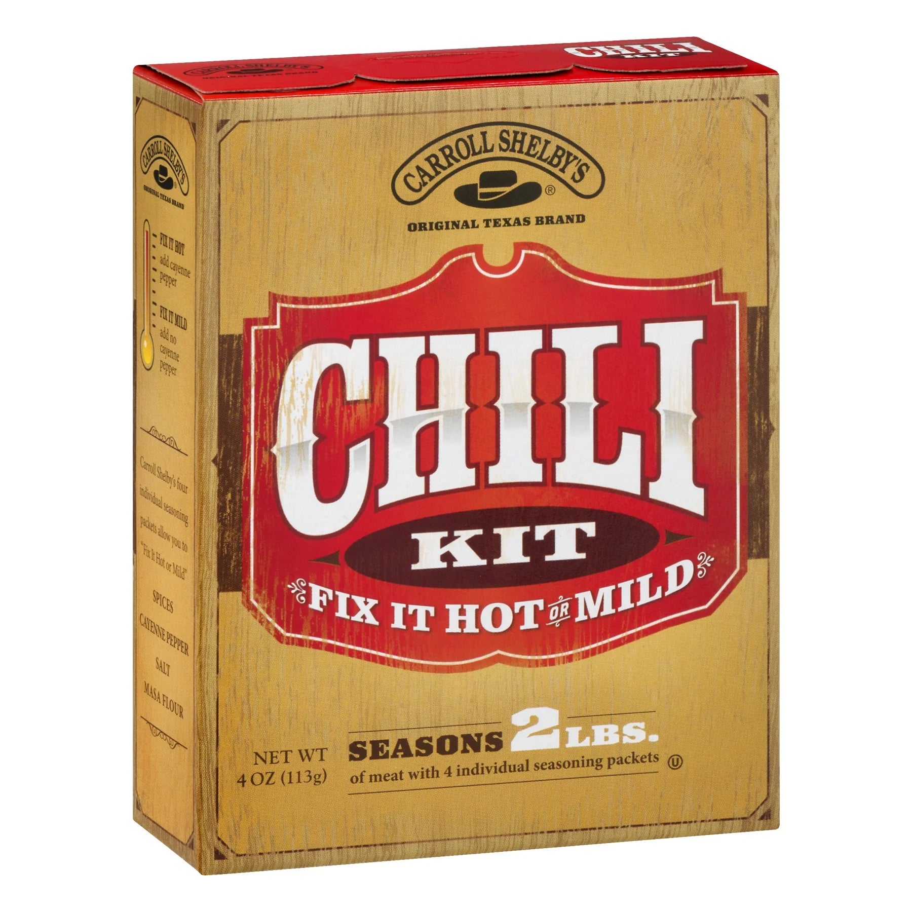 Chili Kit, 3.65 oz, 4 Pack E113099