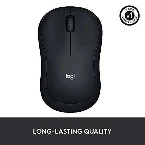Wireless Mouse, 2.4GHz USB Receiver, 12-Month Battery, 1000 DPI Optical Tracking I608686