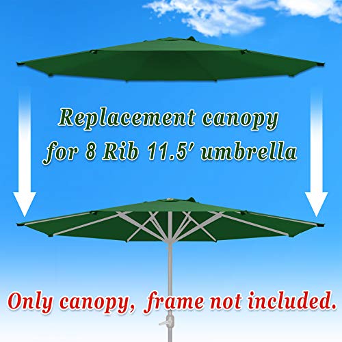 Patio Umbrella Canopy Cover for 11.5ft 8 Ribs L35839