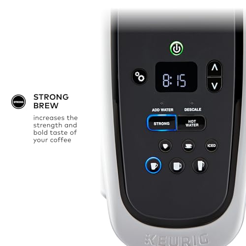 Single Serve K-Cup Pod Coffee Maker with Strength and Temperature Control T756