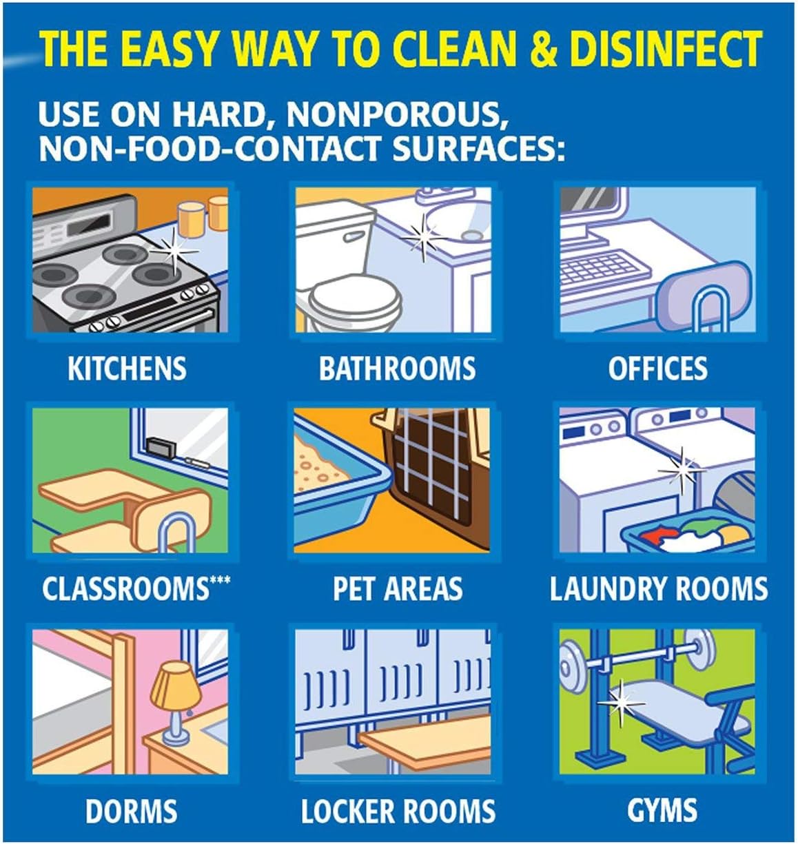 Disinfecting Wipes Variety Pack, 78 Count (Pack of 5) Z48233