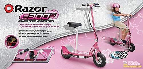 Electric Scooter for Kids Ages 13+ with Pneumatic Tires and Removable Seat O168656
