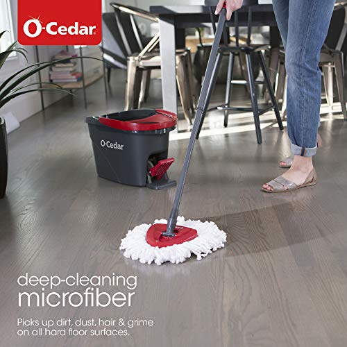 Microfiber Spin Mop and Bucket Cleaning System P374