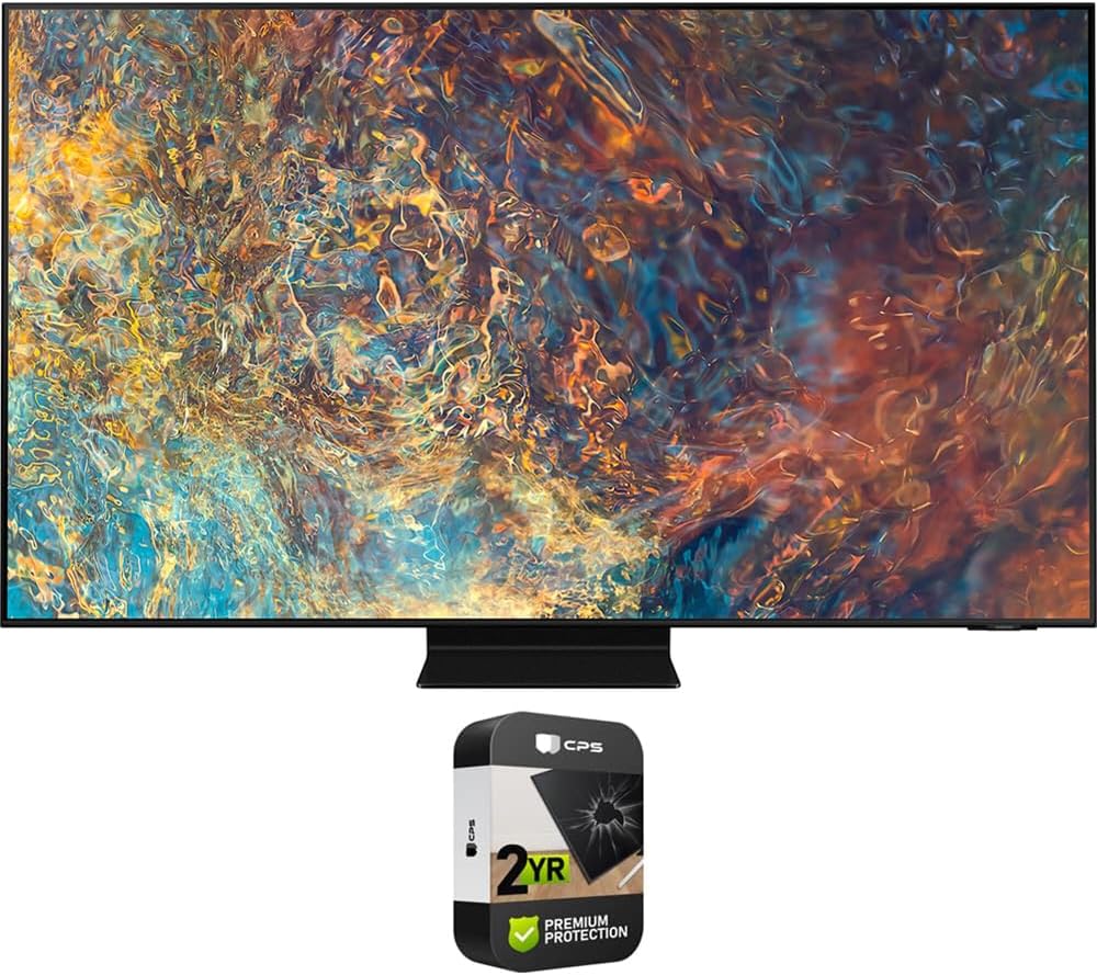 SAMSUNG QN98QN90AAFXZA 98 Inch Neo QLED HDR 4K UHD Smart TV (Renewed) Bundle with 2 YR CPS Enhanced Protection Pack