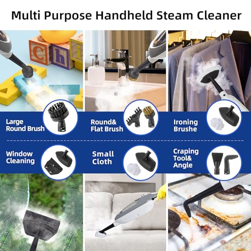 Handheld Steam Mop for Hardwood, Tile, Laminate and Carpet R144963