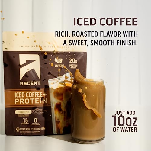 Iced Coffee Protein Powder with 20g Protein and 100mg Caffeine Z752046