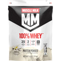 Muscle Milk 100% Whey Protein Powder, Vanilla, 5 Pound, 66 Servings, 25g Protein