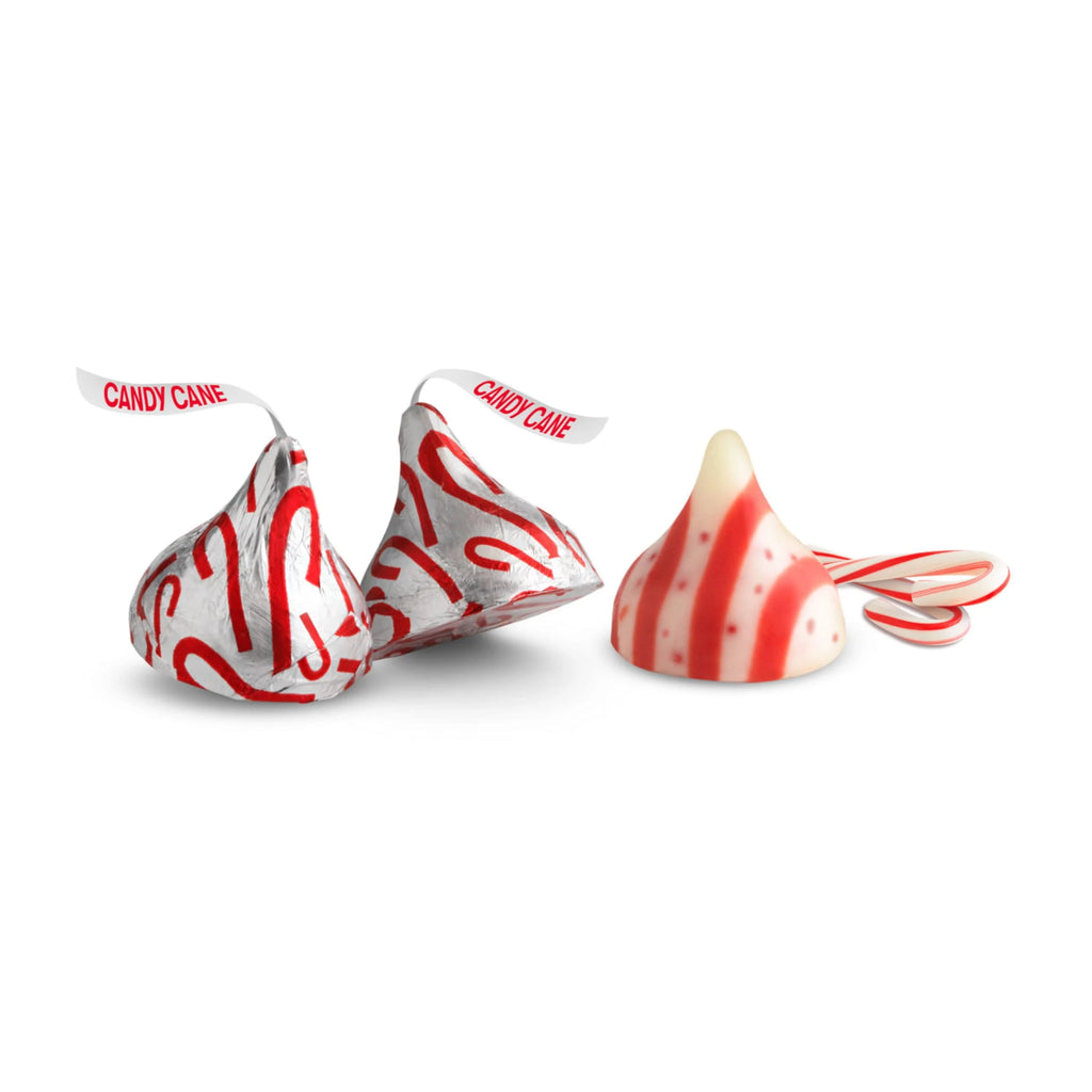 Kisses Candy Cane Flavored Christmas Candy Bulk Bag G9224