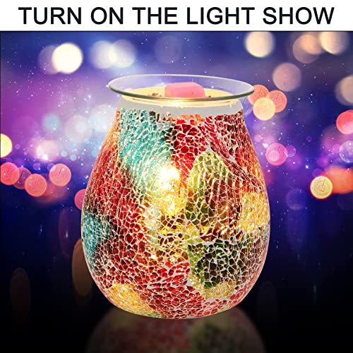 Mosaic Wax Melt Warmer, Electric Plug-in for Scented Wax R19873