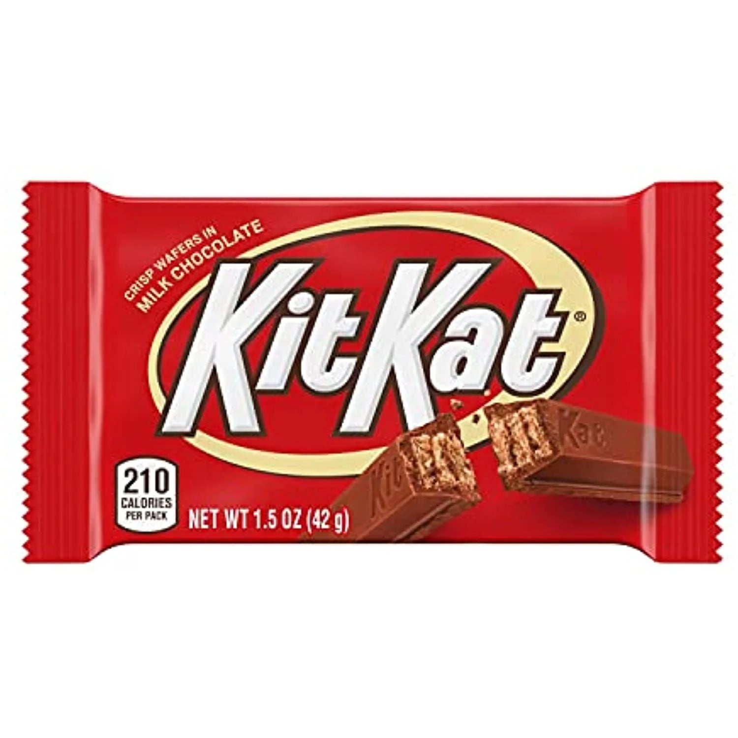 Milk Chocolate Wafer Candy Bars, Individually Wrapped, 1.5 Oz (36 Count) X3483