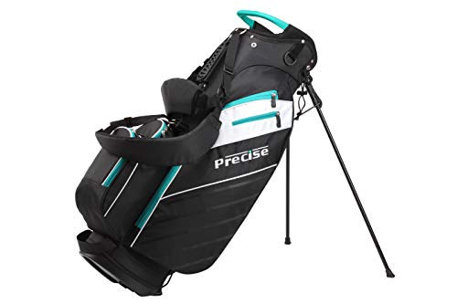 Men's Complete Golf Clubs Package Set with Titanium Driver, Bag, Right Hand V769