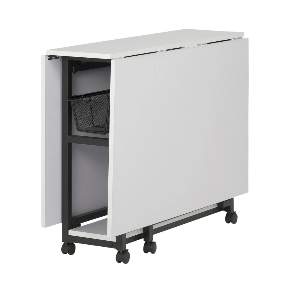 Mobile Fabric Cutting Table with Storage 30" H Q2813