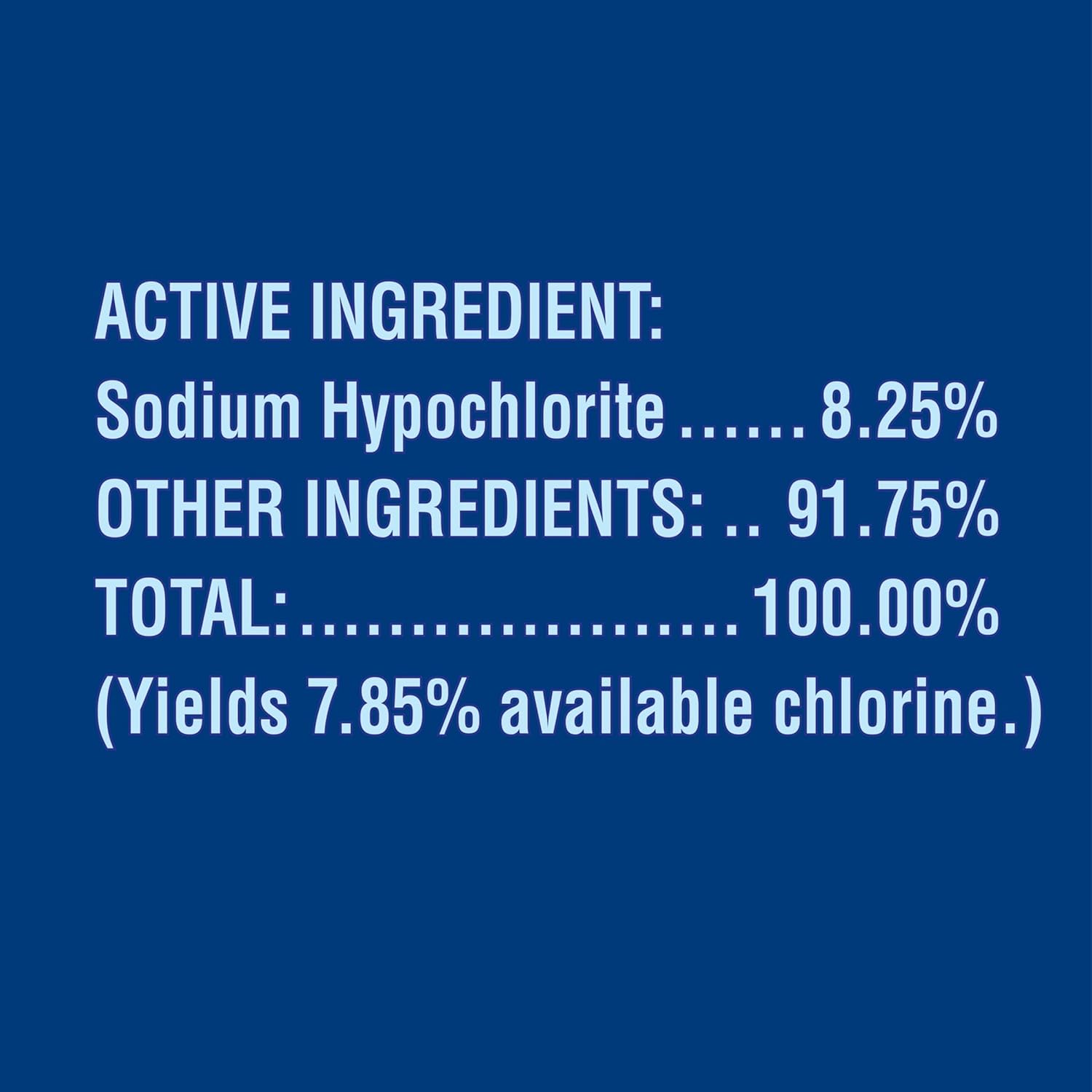 Germicidal Bleach, 121 Ounce Bottle, Pack of 3 E6663