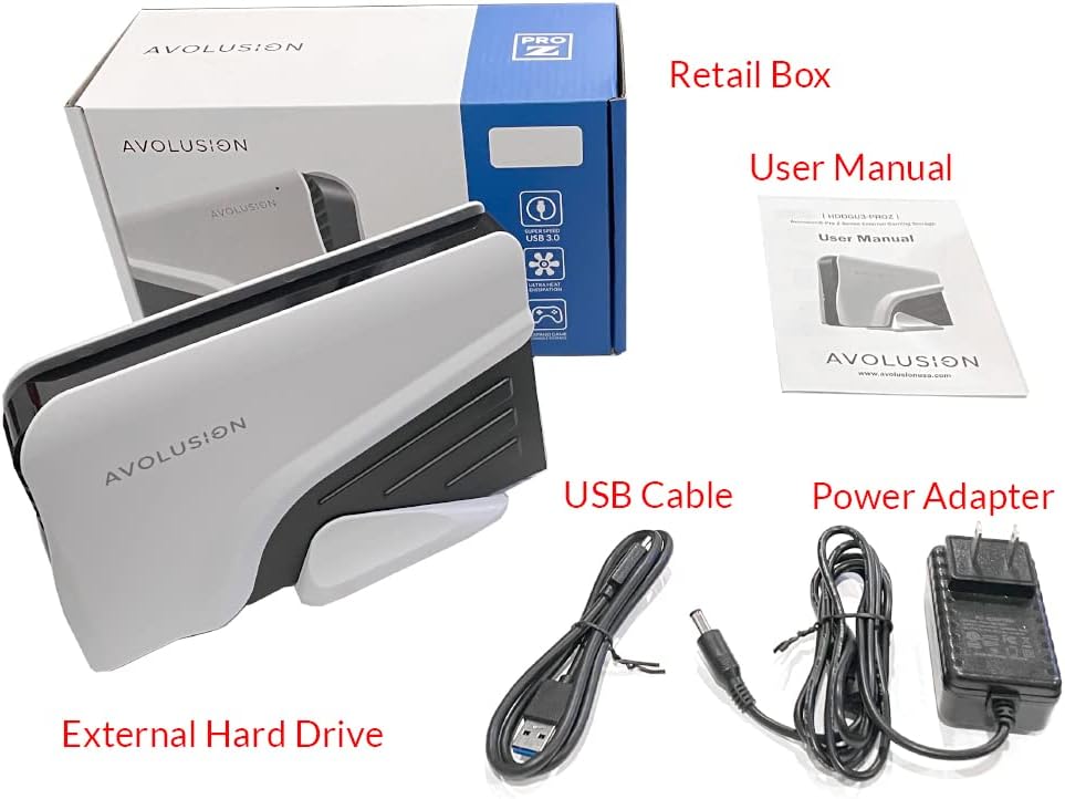 20TB USB 3.0 External Hard Drive for Desktop PC and Laptop R13901