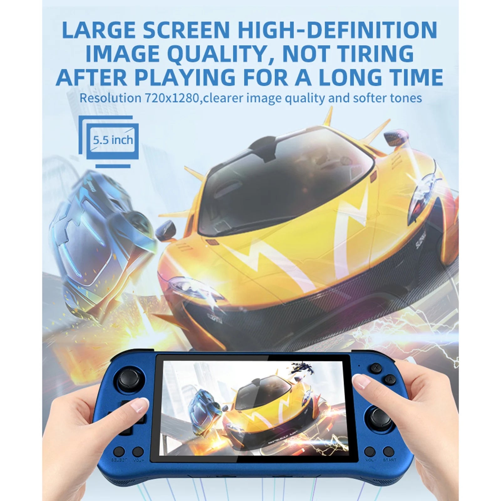 Handheld Game Console, TV Compatible H389594