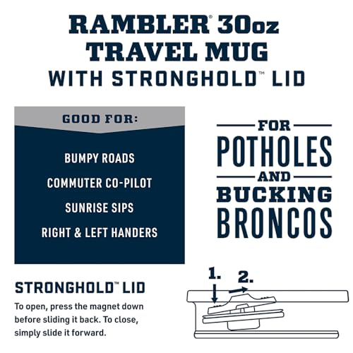 30 oz Stainless Steel Travel Mug with Vacuum Insulation N654379