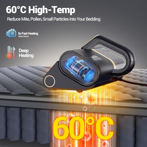 Mattress Vacuum Cleaner with HEPA Filter, 16Kpa Suction Q217569