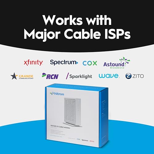 DOCSIS 3.1 Modem, 2.5 Gbps Ethernet, Cable Modem Only A32048