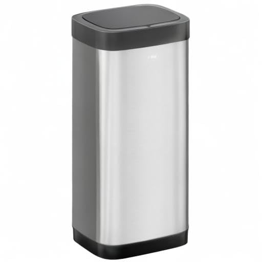 Touchless Motion Sensor Trash Can, 13.2 Gallon, Brushed Stainless Steel A497976